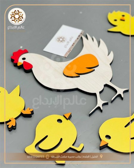 شكل دجاحه و صيصان