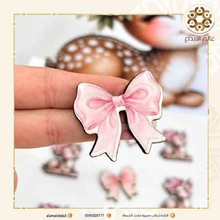 توزيعة شكل ببيونة طباعة على الخشب